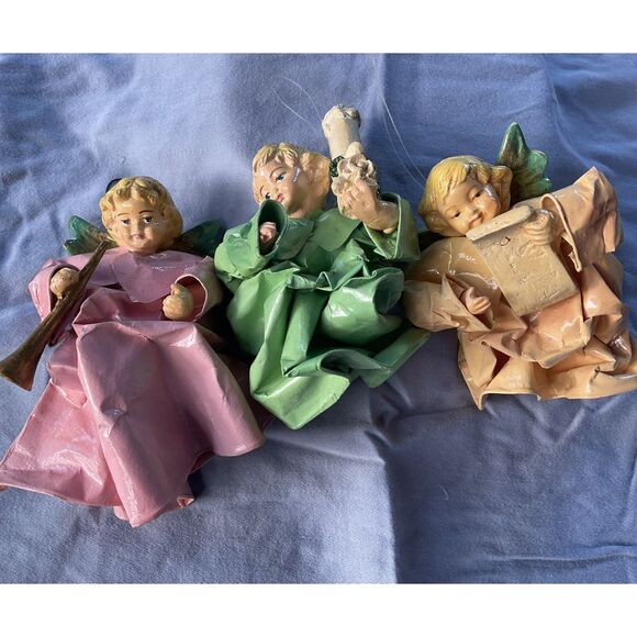 Vintage Silvistri Angel Ornaments